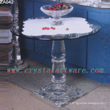 K9 Table de cristal rond pour les repas
